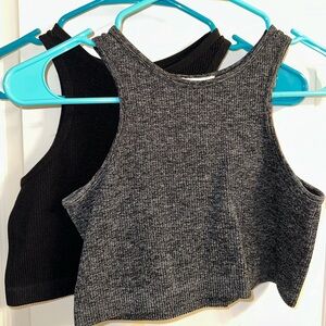 Garage high neck tank tops